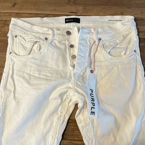 Purple Men’s P001 White Wash Jean. Size 36. Never worn